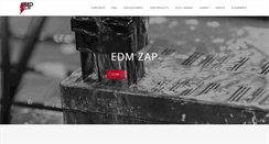 Desktop Screenshot of edmzap.com
